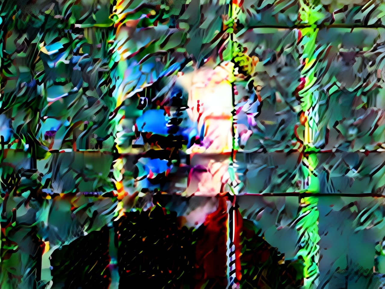 deconstructed selfies: regen image 1